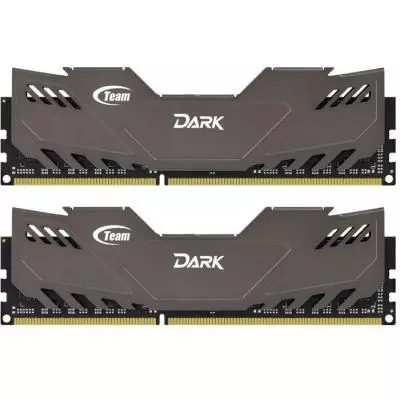 Модуль памяти для компьютера DDR3 8GB (2x4GB) 1866 MHz Dark Series Grey Team (TDGED38G1866HC9KDC01)