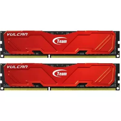 Модуль памяти для компьютера DDR3 16GB (2x8GB) 1600 MHz Vulcan Red Team (TLRED316G1600HC9DC01)