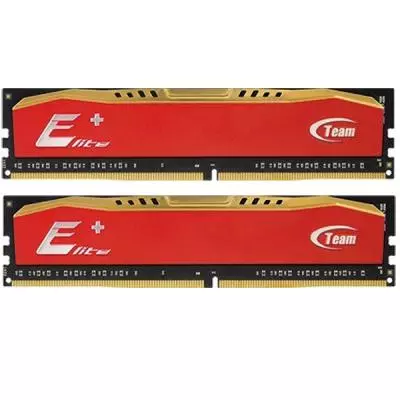 Модуль памяти для компьютера DDR3 16GB (2x8GB) 1866 MHz Elite Plus Orange Team (TPAD316G1866HC13DC01)