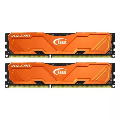 Модуль памяти для компьютера DDR3 16GB (2x8GB) 2400 MHz Vulcan Orange Team (TLAED316G2400HC11CDC01)