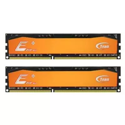 Модуль памяти для компьютера DDR3 8GB (2x4GB) 1600 MHz Elite Plus Orange Team (TPAD38G1600HC11DC01)