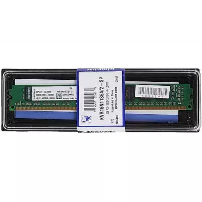 Модуль памяти для компьютера DDR3 2GB 1600 MHz Kingston (KVR16N11S6A/2-SP)