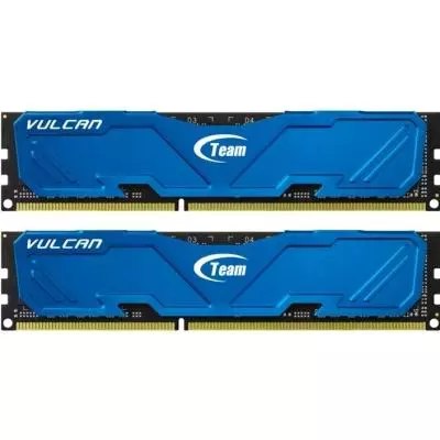 Модуль памяти для компьютера DDR3 16GB (2x8GB) 1866 MHz Vulcan Blue Team (TLBED316G1866HC10SDC01)