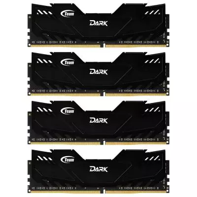 Модуль памяти для компьютера DDR4 32GB (4x8GB) 2800 MHz Dark Series Team (TDKED432G2800HC16AQC01)