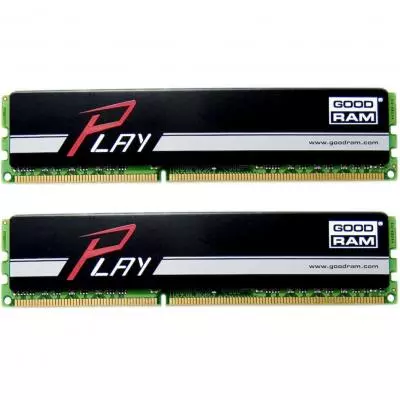 Модуль памяти для компьютера DDR3 8GB (2x4GB) 1600 MHz PLAY Black Goodram (GY1600D364L9S/8GDC)
