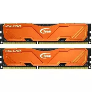 Модуль памяти для компьютера DDR3 16GB (2x8GB) 1600 MHz Vulcan Orange Team (TLAED316G1600HC10ADC01)