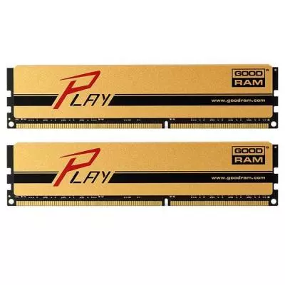 Модуль памяти для компьютера DDR3 8GB (2x4GB) 1600 MHz PLAY Gold Goodram (GYG1600D364L9S/8GDC)