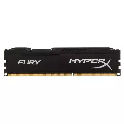 Модуль памяти для компьютера DDR4 8GB 2400 MHz HyperX Fury BLACK Kingston Fury (ex.HyperX) (HX424C15FB/8)