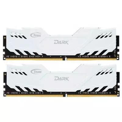 Модуль памяти для компьютера DDR3 16GB (2x8GB) 1600 MHz Dark Series White Team (TDWED316G1600HC9DC01)