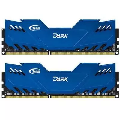 Модуль памяти для компьютера DDR3 8GB (2x4GB) 1866 MHz Dark Series Blue Team (TDBED38G1866HC11DC01)