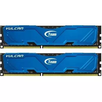 Модуль памяти для компьютера DDR3 8GB (2x4GB) 1866 MHz Vulcan Blue Team (TLBED38G1866HC11DC01)