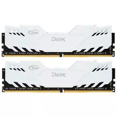 Модуль памяти для компьютера DDR3 8GB (2x4GB) 1600 MHz Dark Series White Team (TDWED38G1600HC9DC01)