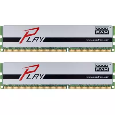 Модуль памяти для компьютера DDR3 8GB (2x4GB) 1866 MHz PLAY Silver Goodram (GYS1866D364L9AS/8GDC)