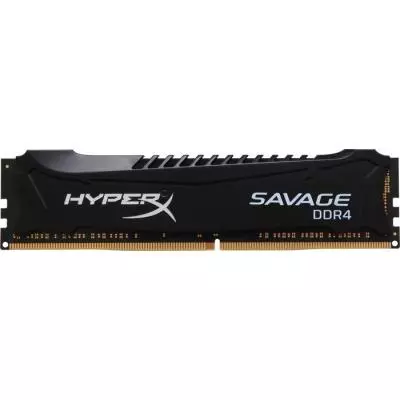 Модуль памяти для компьютера DDR4 4GB 3000 MHz Savage Black Kingston Fury (ex.HyperX) (HX430C15SB/4)