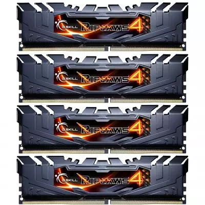Модуль памяти для компьютера DDR4 16GB (4x4GB) 2400 MHz Ripjaws G.Skill (F4-2400C14Q-16GRK)