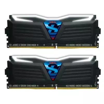Модуль памяти для компьютера DDR4 8GB (2x4GB) 2400 MHz Super Luce Geil (GLB48GB2400C15DC)