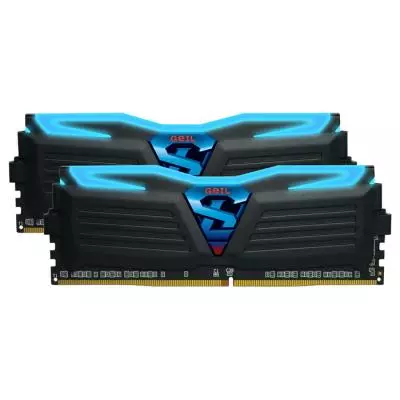 Модуль памяти для компьютера DDR4 8GB (2x4GB) 2666 MHz Super Luce Geil (GLB48GB2666C15DC) - 1