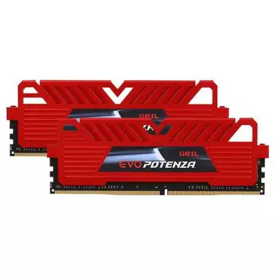 Модуль памяти для компьютера DDR4 16GB (2x8GB) 2400 MHz EVO Potenza Geil (GPR416GB2400C15DC) - 1