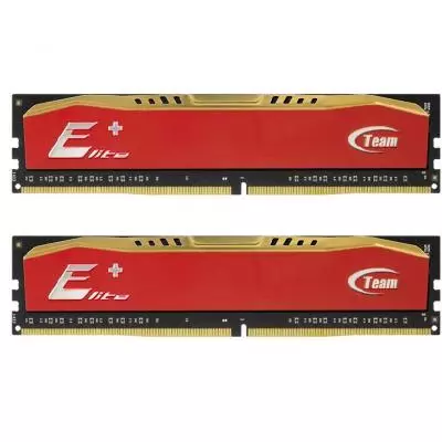 Модуль памяти для компьютера DDR3 16GB (2x8GB) 1600 MHz Elite Plus Orange Team (TPAD316G1600HC11DC01)