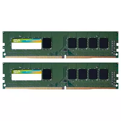 Модуль памяти для компьютера DDR4 16GB (2x8GB) 2133 MHz Silicon Power (SP016GBLFU213N22)