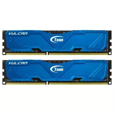 Модуль памяти для компьютера DDR3 16GB (2x8GB) 1600 MHz Vulcan Blue Team (TLBED316G1600HC9DC01)
