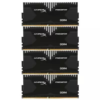 Модуль памяти для компьютера DDR4 32GB (4x8GB) 3000 MHz HyperX Predator Kingston Fury (ex.HyperX) (HX430C15PBK4/32)
