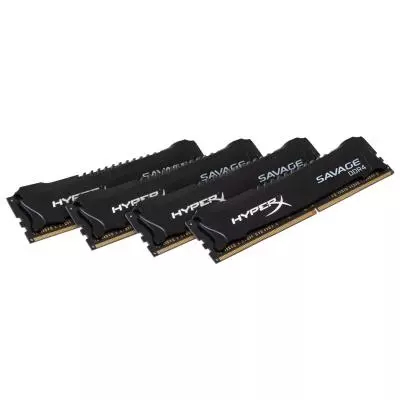 Модуль памяти для компьютера DDR4 32GB (4x8GB) 2800 MHz HyperX Savage Kingston Fury (ex.HyperX) (HX428C14SBK4/32) - 1 Модуль памяти для компьютера DDR4 32GB (4x8GB) 2800 MHz HyperX Savage Kingston Fury (ex.HyperX) (HX428C14SBK4/32) - 1