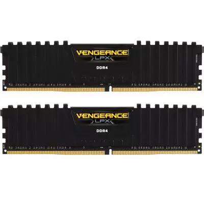 Модуль памяти для компьютера DDR4 16GB (2x8GB) 2800 MHz Vengeance LPX Black Corsair (CMK16GX4M2A2800C16)