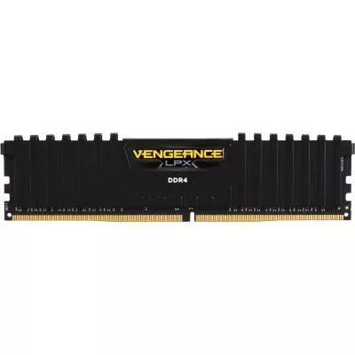 Модуль памяти для компьютера DDR4 4GB 2400 MHz Vengeance LPX Black Corsair (CMK4GX4M1A2400C14)
