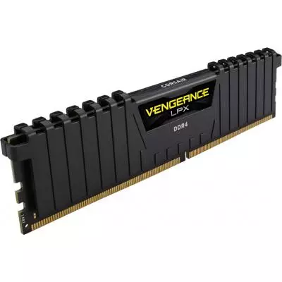 Модуль памяти для компьютера DDR4 8GB 2666 MHz Vengeance LPX Black Corsair (CMK8GX4M1A2666C16) - 2 Модуль памяти для компьютера DDR4 8GB 2666 MHz Vengeance LPX Black Corsair (CMK8GX4M1A2666C16) - 2