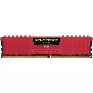 Модуль памяти для компьютера DDR4 8GB 2666 MHz Vengeance LPX Red Corsair (CMK8GX4M1A2666C16R)