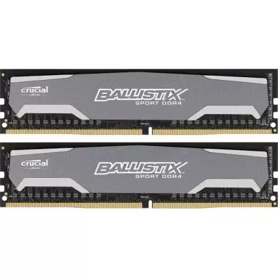 Модуль памяти для компьютера DDR4 16GB (2x8GB) 2400 MHz Ballistix Sport Micron (BLS2C8G4D240FSA)