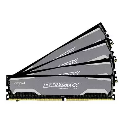 Модуль памяти для компьютера DDR4 32GB (4x8GB) 2400 MHz Ballistix Sport Micron (BLS4C8G4D240FSA) - 1 Модуль памяти для компьютера DDR4 32GB (4x8GB) 2400 MHz Ballistix Sport Micron (BLS4C8G4D240FSA) - 1