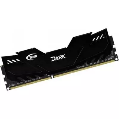 Модуль памяти для компьютера DDR4 8GB (2x4GB) 2666 MHz Dark Black Team (TDKED48G2666HC15ADC01) - 2 Модуль памяти для компьютера DDR4 8GB (2x4GB) 2666 MHz Dark Black Team (TDKED48G2666HC15ADC01) - 2