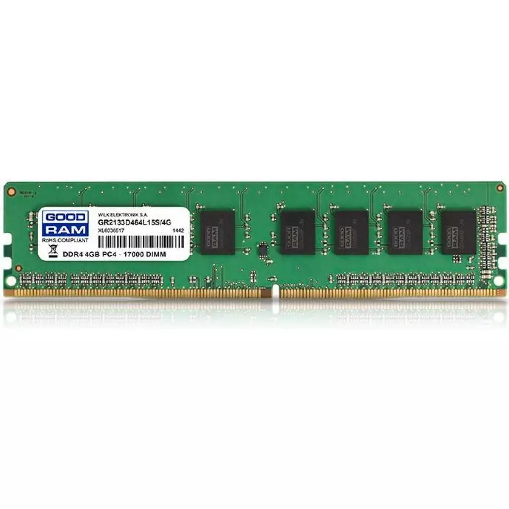 Модуль памяти для компьютера DDR4 16GB 2133 MHz Goodram (GR2133D464L15/16G)