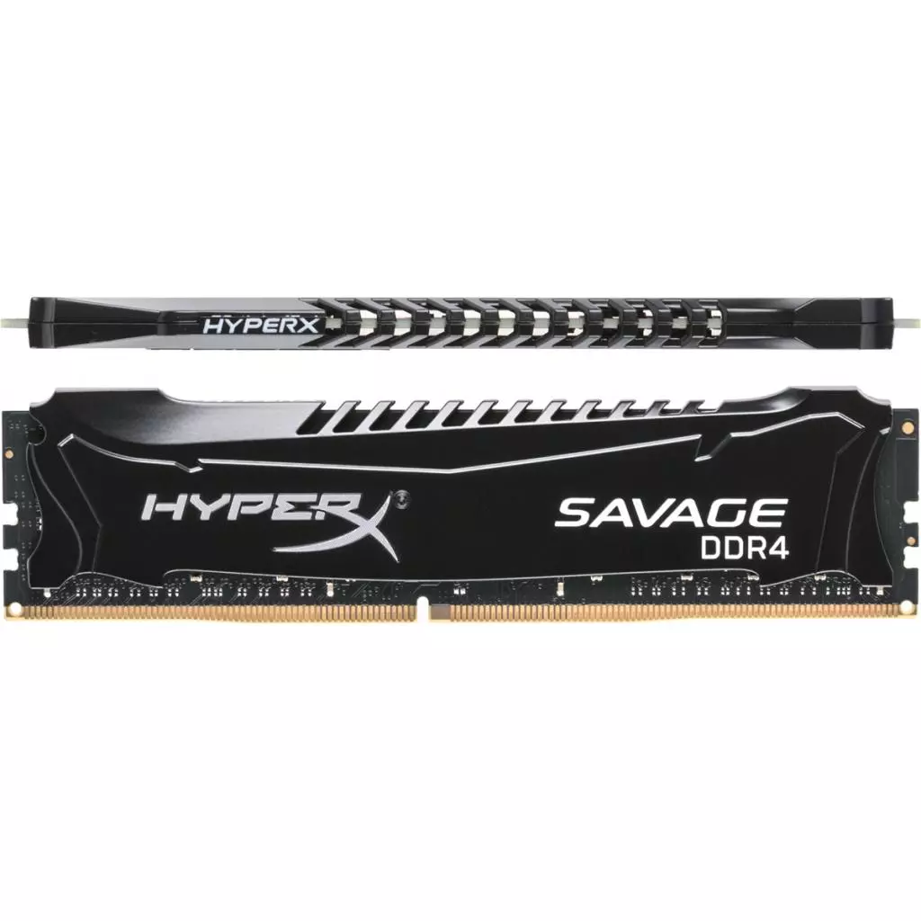 Модуль памяти для компьютера DDR4 8GB 2666 MHz HyperX Savage Black Kingston Fury (ex.HyperX) (HX426C13SB2/8) - 3