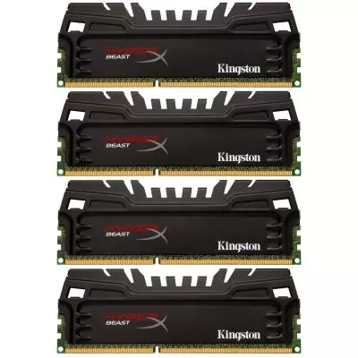 Модуль памяти для компьютера DDR3 16GB (4x4GB) 1866 MHz Kingston Fury (ex.HyperX) (HX318C9T3K4/16)