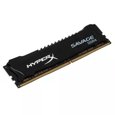 Модуль памяти для компьютера DDR4 4GB 2666 MHz Savage Blak Kingston Fury (ex.HyperX) (HX426C13SB2/4) - 1 Модуль памяти для компьютера DDR4 4GB 2666 MHz Savage Blak Kingston Fury (ex.HyperX) (HX426C13SB2/4) - 1