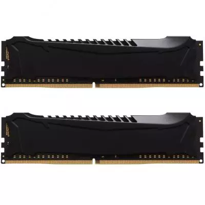 Модуль памяти для компьютера DDR4 8GB (2x4GB) 2400 MHz Savage Blak Kingston Fury (ex.HyperX) (HX424C12SB2K2/8) - 2 Модуль памяти для компьютера DDR4 8GB (2x4GB) 2400 MHz Savage Blak Kingston Fury (ex.HyperX) (HX424C12SB2K2/8) - 2