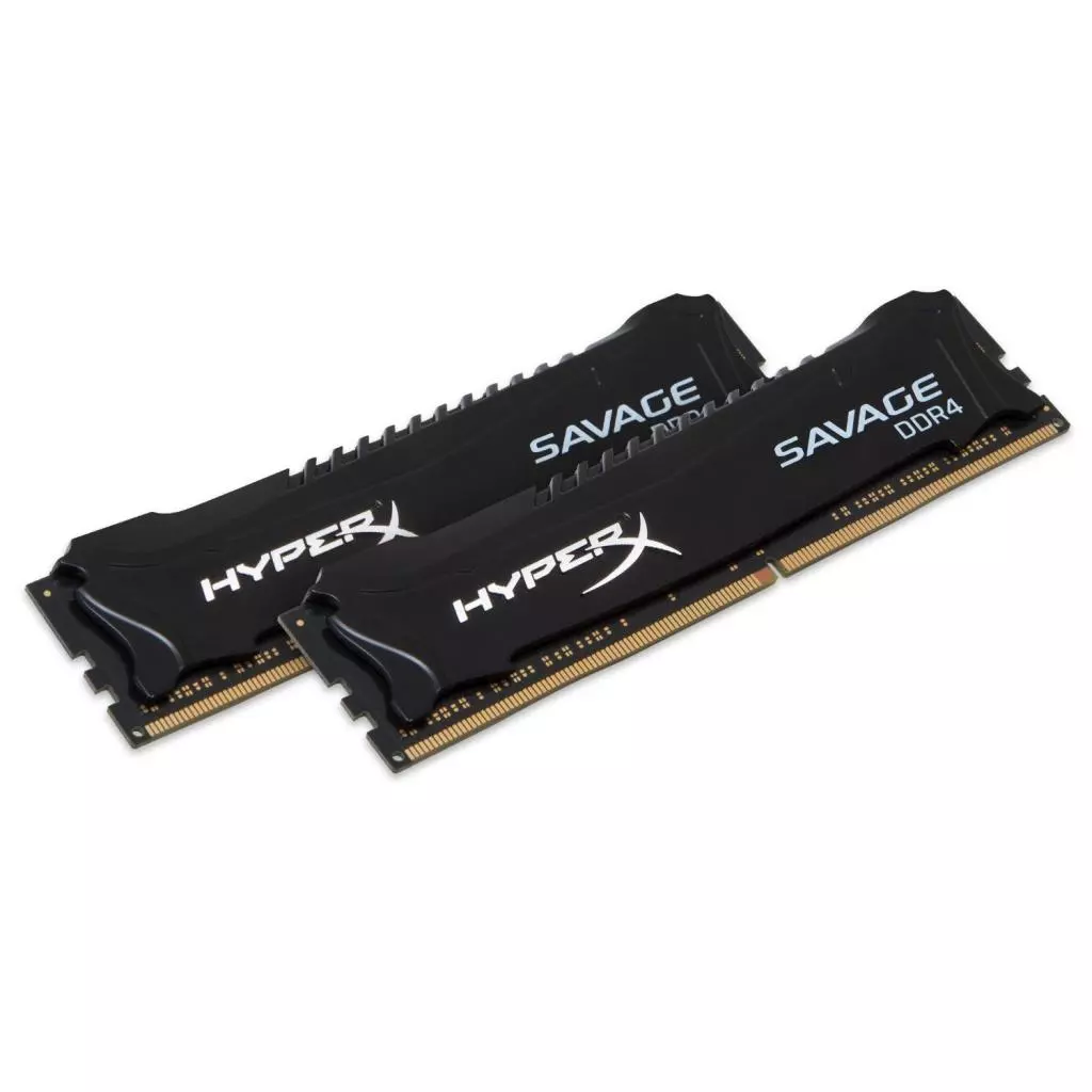 Модуль памяти для компьютера DDR4 8GB 3000 MHz Savage Blak Kingston Fury (ex.HyperX) (HX430C15SB2/8) - 1