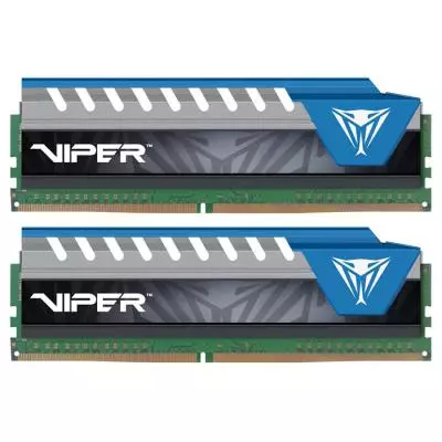Модуль памяти для компьютера DDR4 16GB (2x8GB) 2400 MHz V ELITE KIT BLK/BLU Patriot (PVE416G240C5KBL)