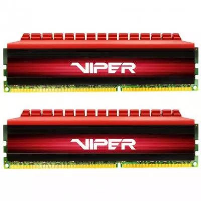 Модуль памяти для компьютера DDR4 16GB (2x8GB) 2666 MHz PE-V4 BLK/RED DUALCH Patriot (PV416G266C5K)