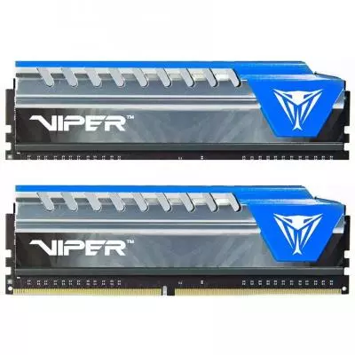 Модуль памяти для компьютера DDR4 16GB (2x8GB) 2800 MHz V ELITE KIT BLK/BLU Patriot (PVE416G280C6KBL)