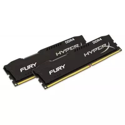 Модуль памяти для компьютера DDR4 32GB (2x16GB) 2133 MHz HyperX FURY Black Kingston Fury (ex.HyperX) (HX421C14FBK2/32) - 1 Модуль памяти для компьютера DDR4 32GB (2x16GB) 2133 MHz HyperX FURY Black Kingston Fury (ex.HyperX) (HX421C14FBK2/32) - 1