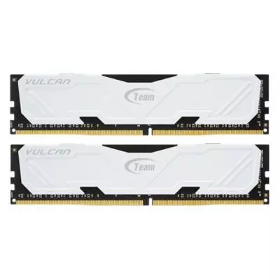 Модуль памяти для компьютера DDR3 16GB (2x8GB) 1600 MHz Vulcan White Team (TLWED316G1600HC9DC01)