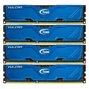 Модуль памяти для компьютера DDR3 32GB (4x8GB) 1600 MHz Vulcan Blue Team (TLBED332G1600HC9QC01)