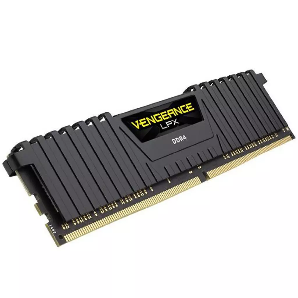 Модуль памяти для компьютера DDR4 16GB 2666 MHz Vengeance LPX Black Corsair (CMK16GX4M1A2666C16) - 2