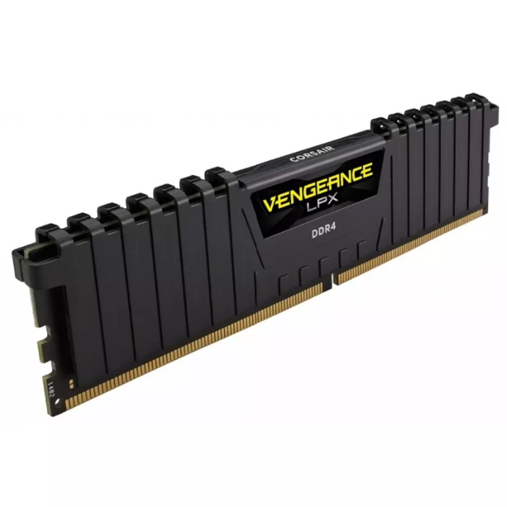 Модуль памяти для компьютера DDR4 16GB 3000 MHz Vengeance LPX Black Corsair (CMK16GX4M1B3000C15) - 1 Модуль памяти для компьютера DDR4 16GB 3000 MHz Vengeance LPX Black Corsair (CMK16GX4M1B3000C15) - 1