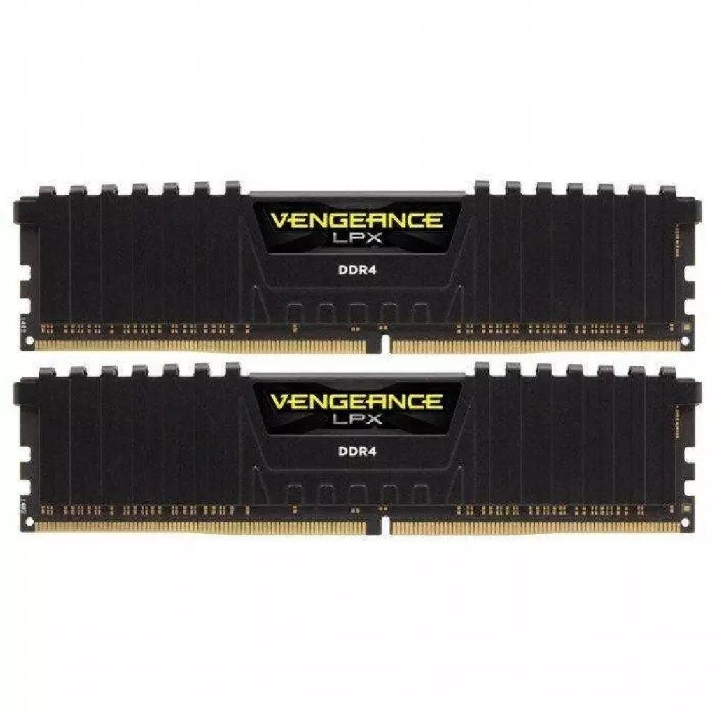 Модуль памяти для компьютера DDR4 8GB (2x4GB) 3200 MHz Vengeance LPX Black Corsair (CMK8GX4M2B3200C16) - 1