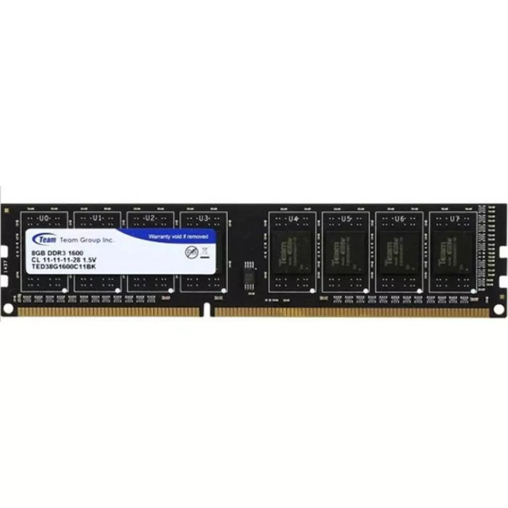 Модуль памяти для компьютера DDR3 4GB 1600 MHz Elite Team (TED34GM1600C1101)